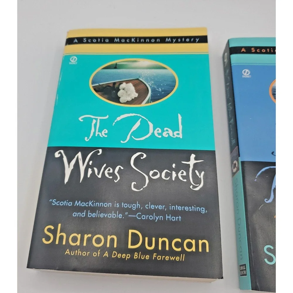 A DEEP BLUE FAREWELL SCOTIA MACKINNON MYSTERIES Lot 2 Sharon Duncan NOS Unread